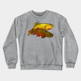 Two Trouts Crewneck Sweatshirt